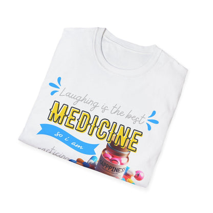 My Way to MEDICINE - Softstyle T-Shirt - Pardalês_Free Lifestyle