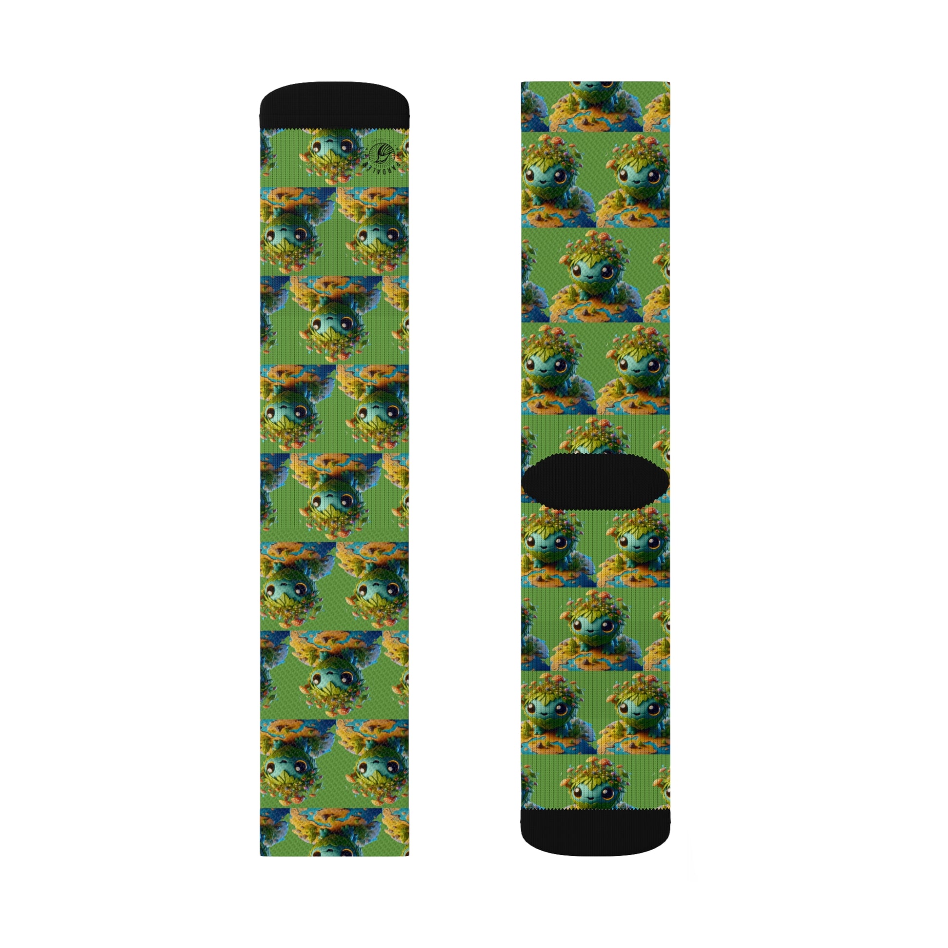 Elemental Socks - Turtsphere Earth - Pardalês_Free Lifestyle