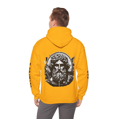 Unisex Hooded Sweatshirt - Olympus's God Ares - Pardalês_Free Lifestyle