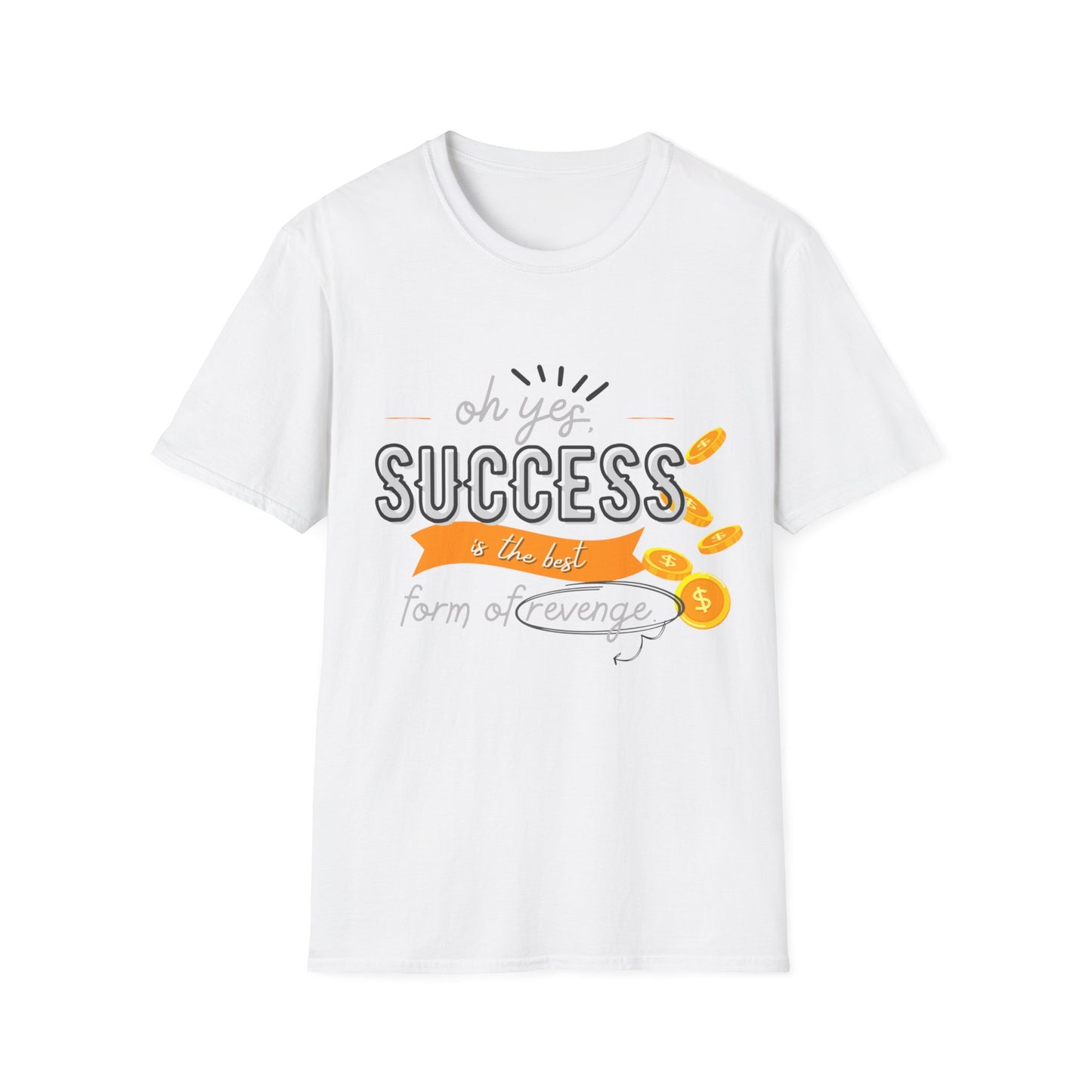 My Way to SUCCESS - Softstyle T-Shirt - Pardalês_Free Lifestyle