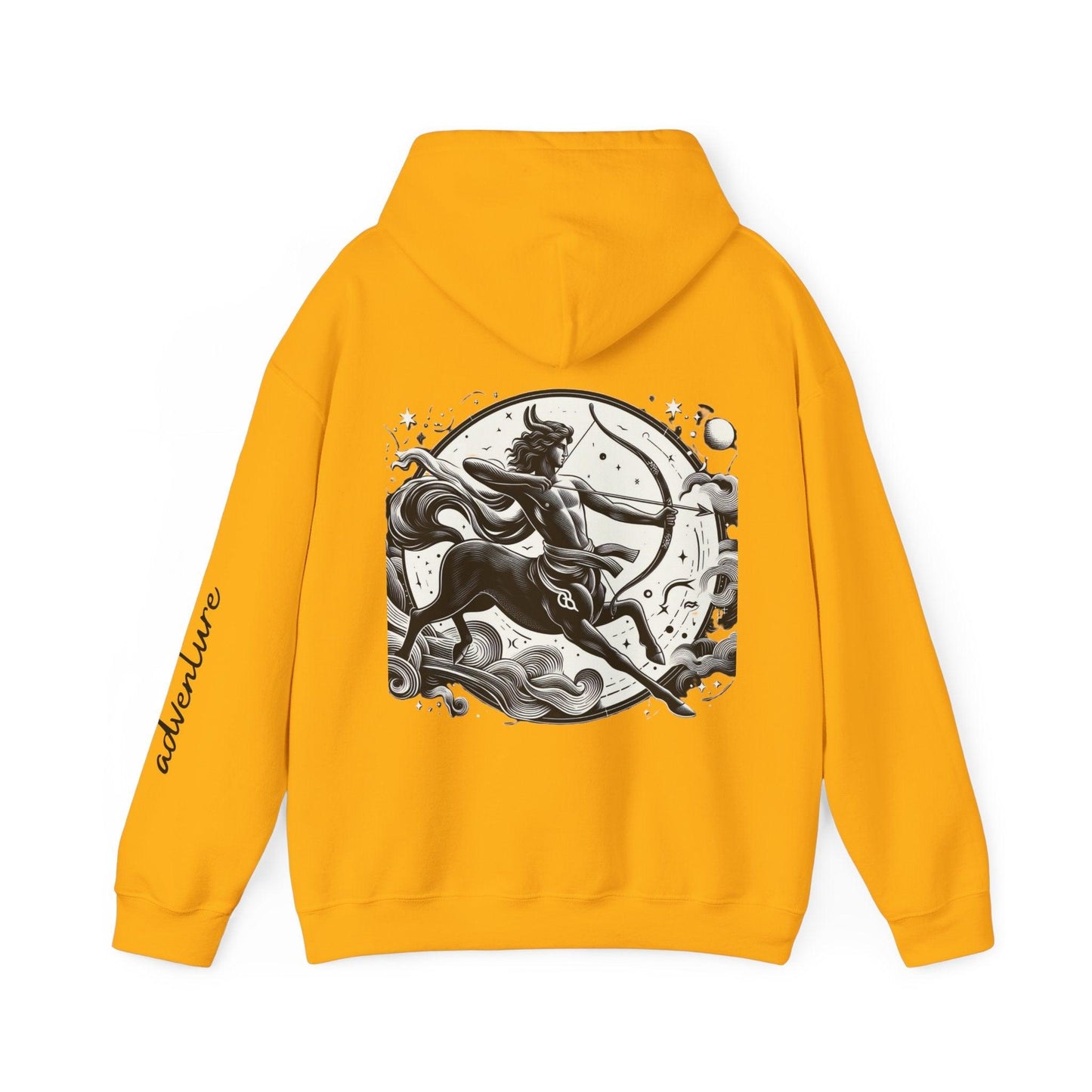 Unisex Hooded Sweatshirt - Sagittarius Sign - Pardalês_Free Lifestyle