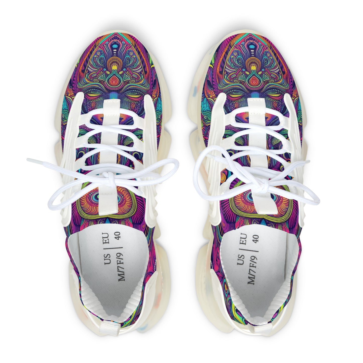 Women's Sneakers - Psychedelic