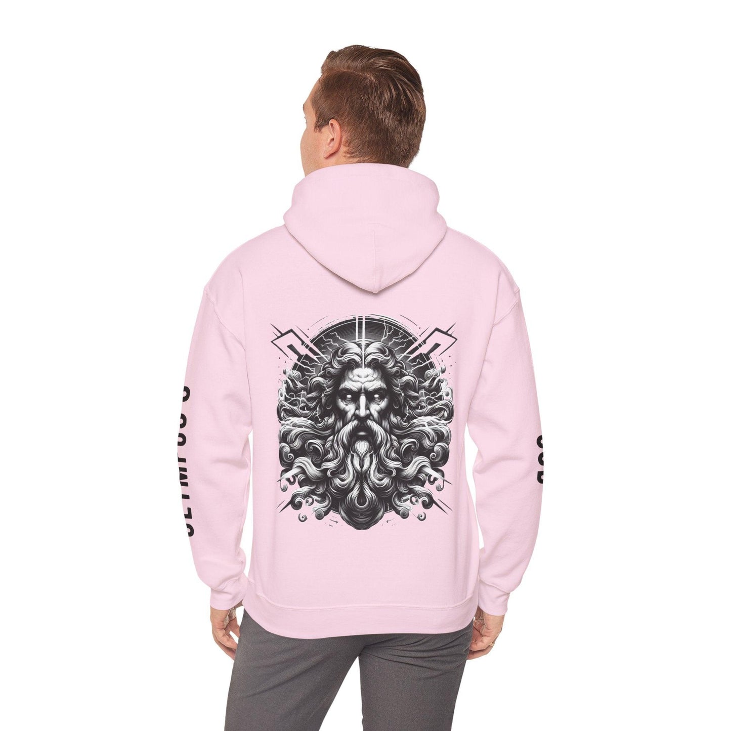 Unisex Hooded Sweatshirt - Olympus's God Zeus - Pardalês_Free Lifestyle