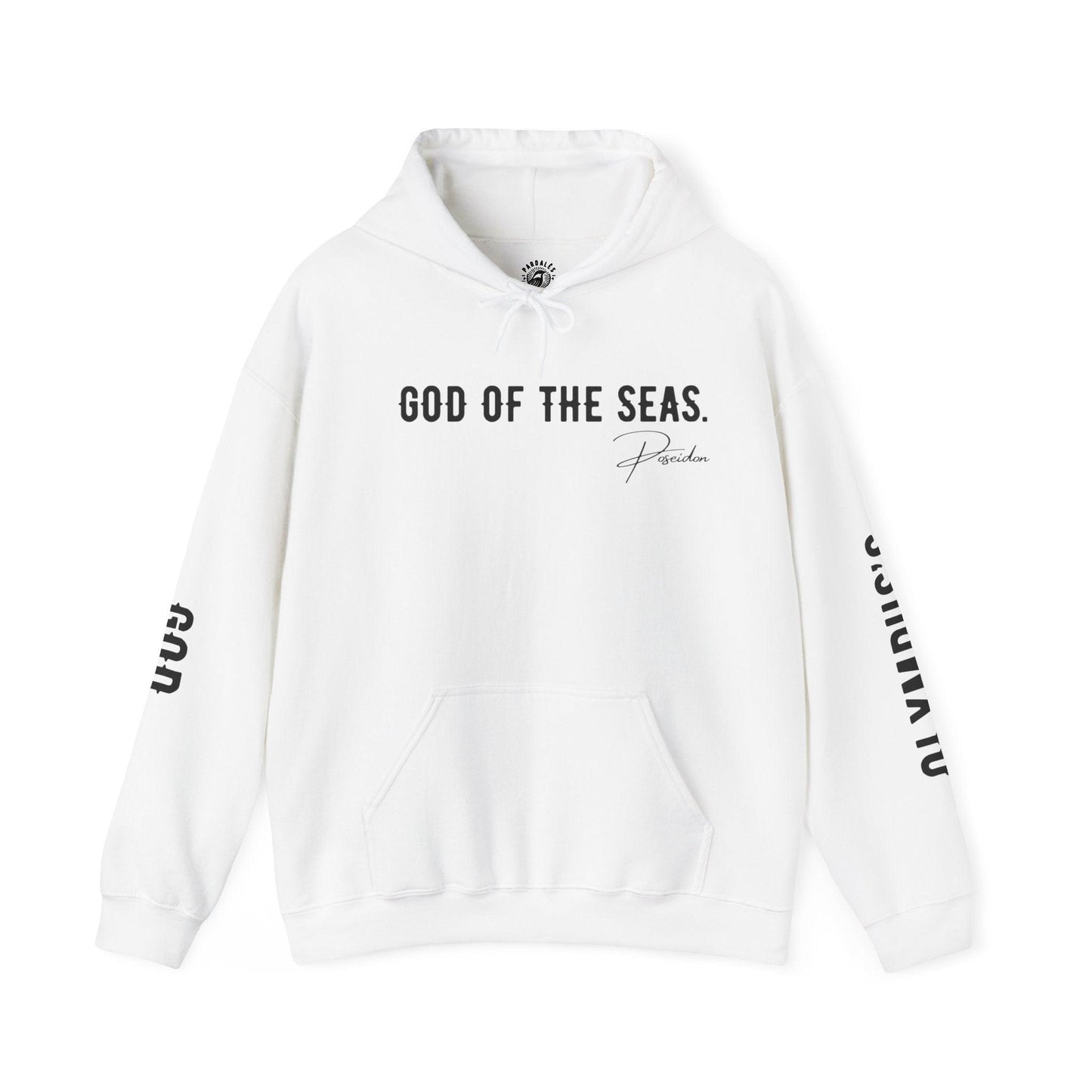 Unisex Hooded Sweatshirt - Olympus's God Poseidon - Pardalês_Free Lifestyle