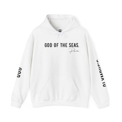 Unisex Hooded Sweatshirt - Olympus's God Poseidon - Pardalês_Free Lifestyle