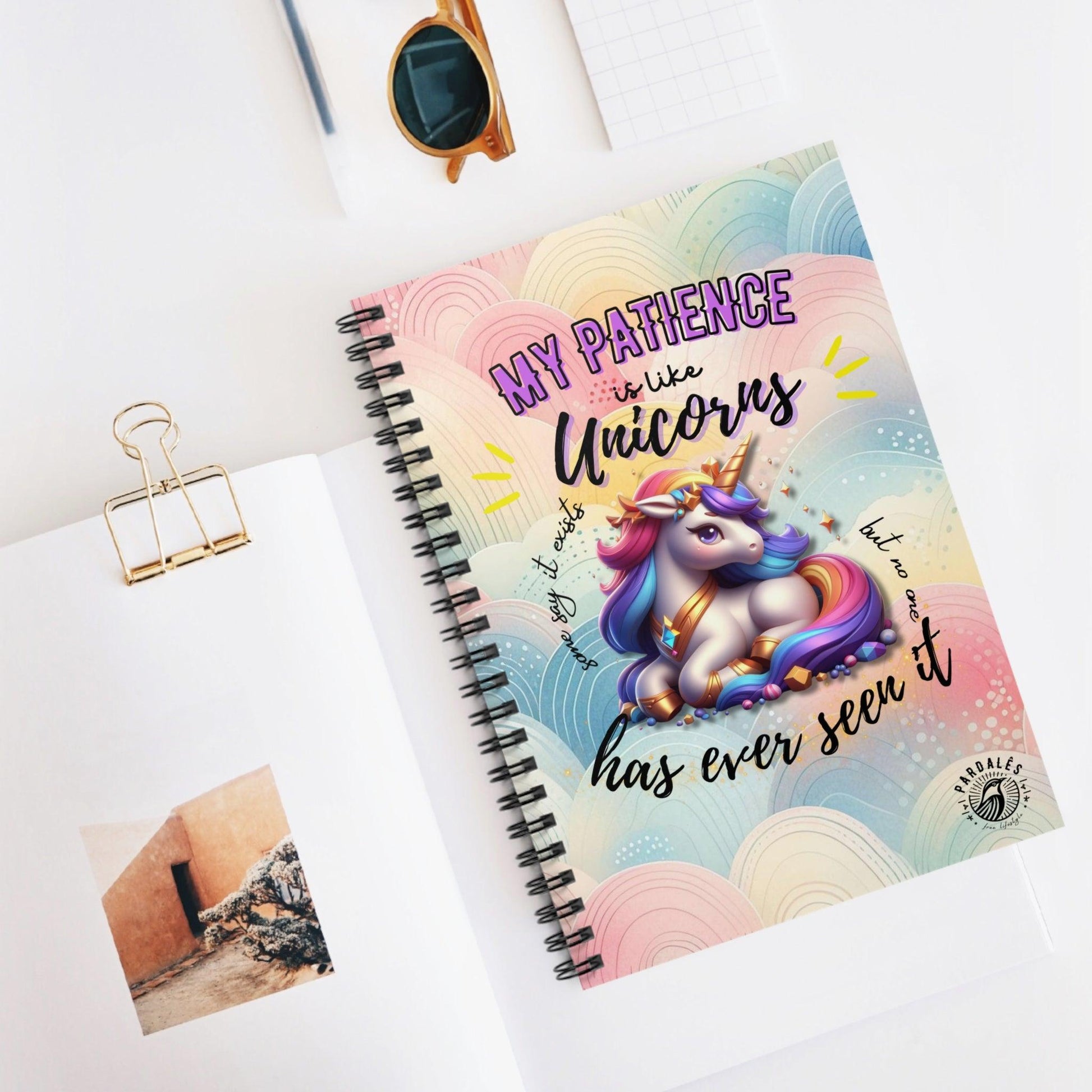 My Way to PATIENCE - Notebook - Pardalês_Free Lifestyle