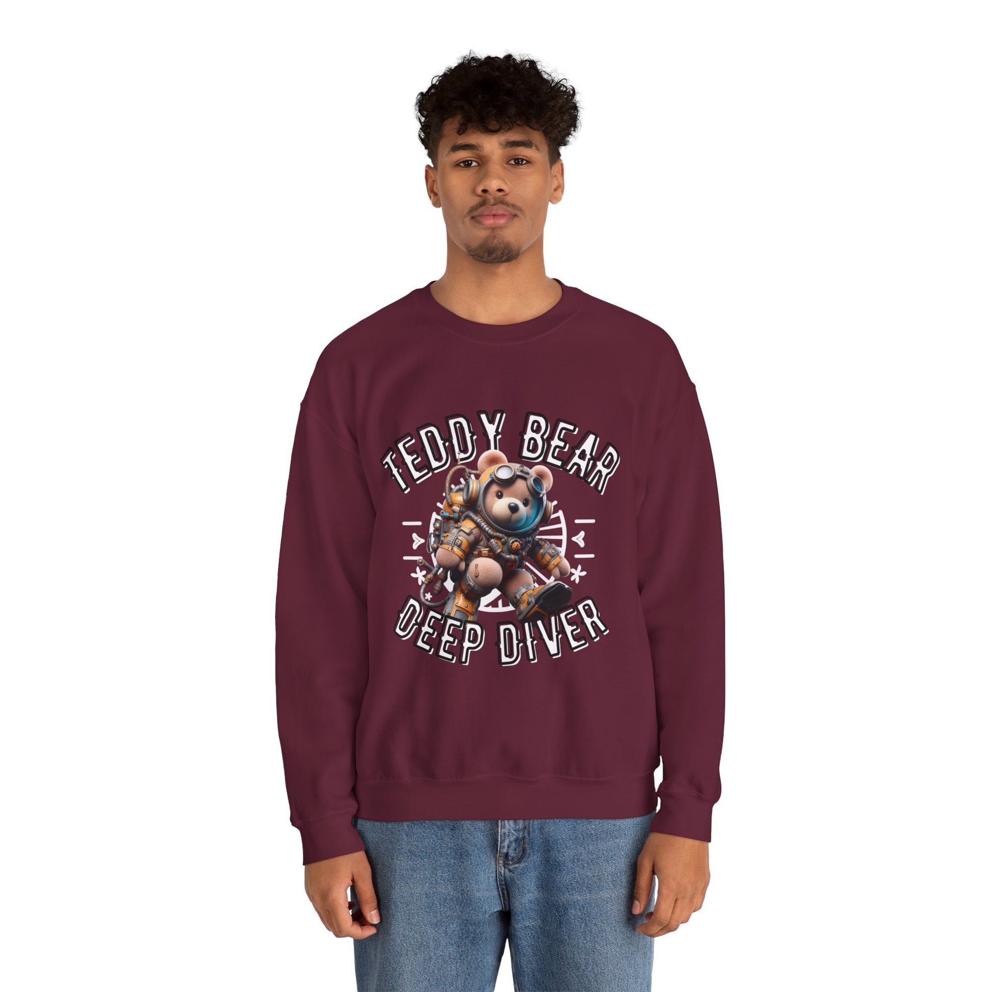 Unisex Sweatshirt - Teddy Deep Diver - Pardalês_Free Lifestyle