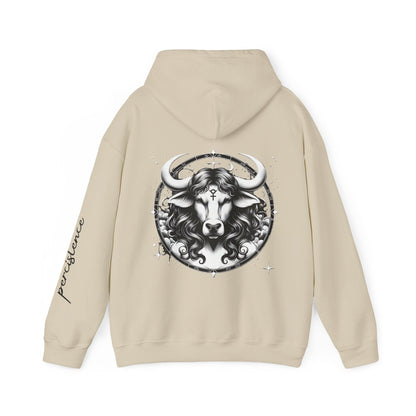 Unisex Hooded Sweatshirt - Taurus Sign - Pardalês_Free Lifestyle