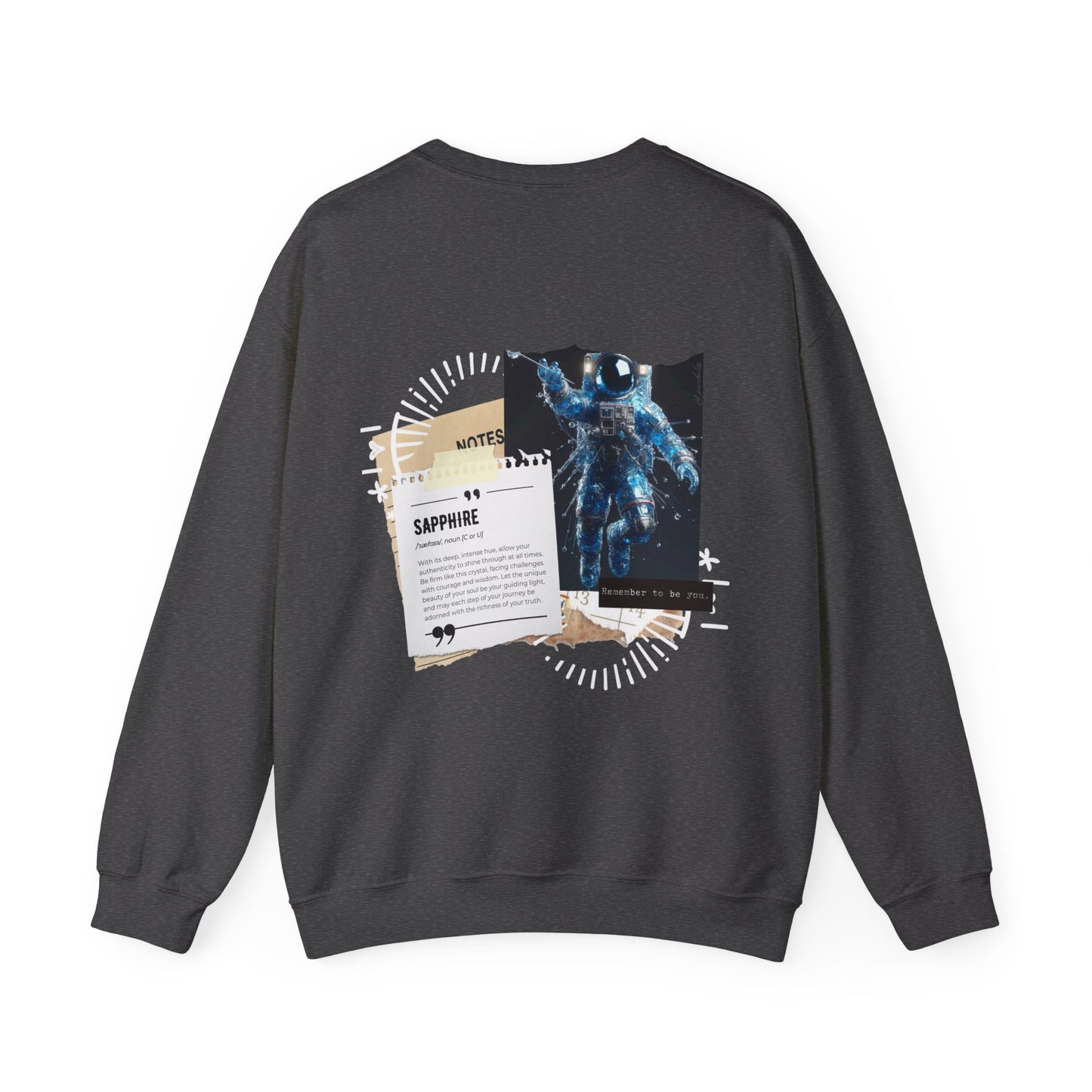 Unisex Sweatshirt - Sapphire - Pardalês_Free Lifestyle