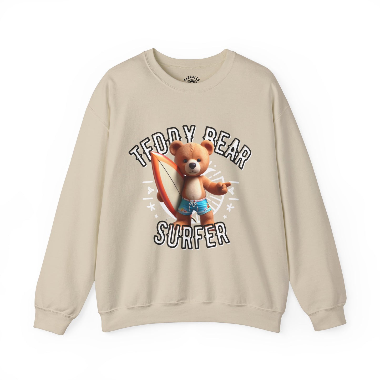 Unisex Sweatshirt - Teddy Surfer - Pardalês_Free Lifestyle