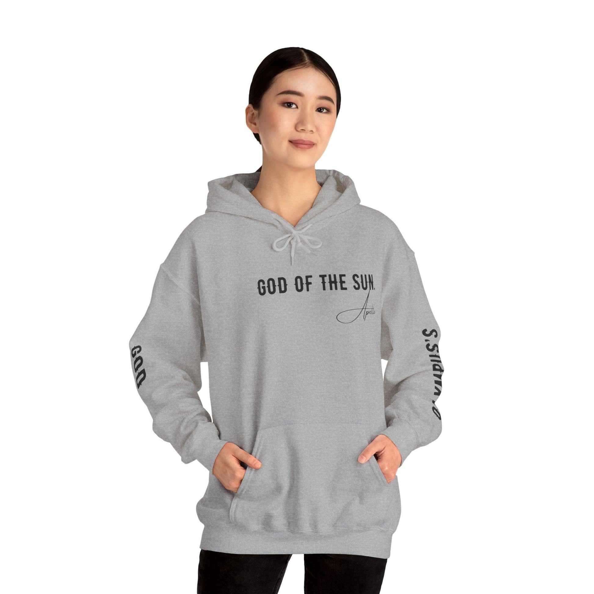 Unisex Hooded Sweatshirt - Olympus's God Apollo - Pardalês_Free Lifestyle