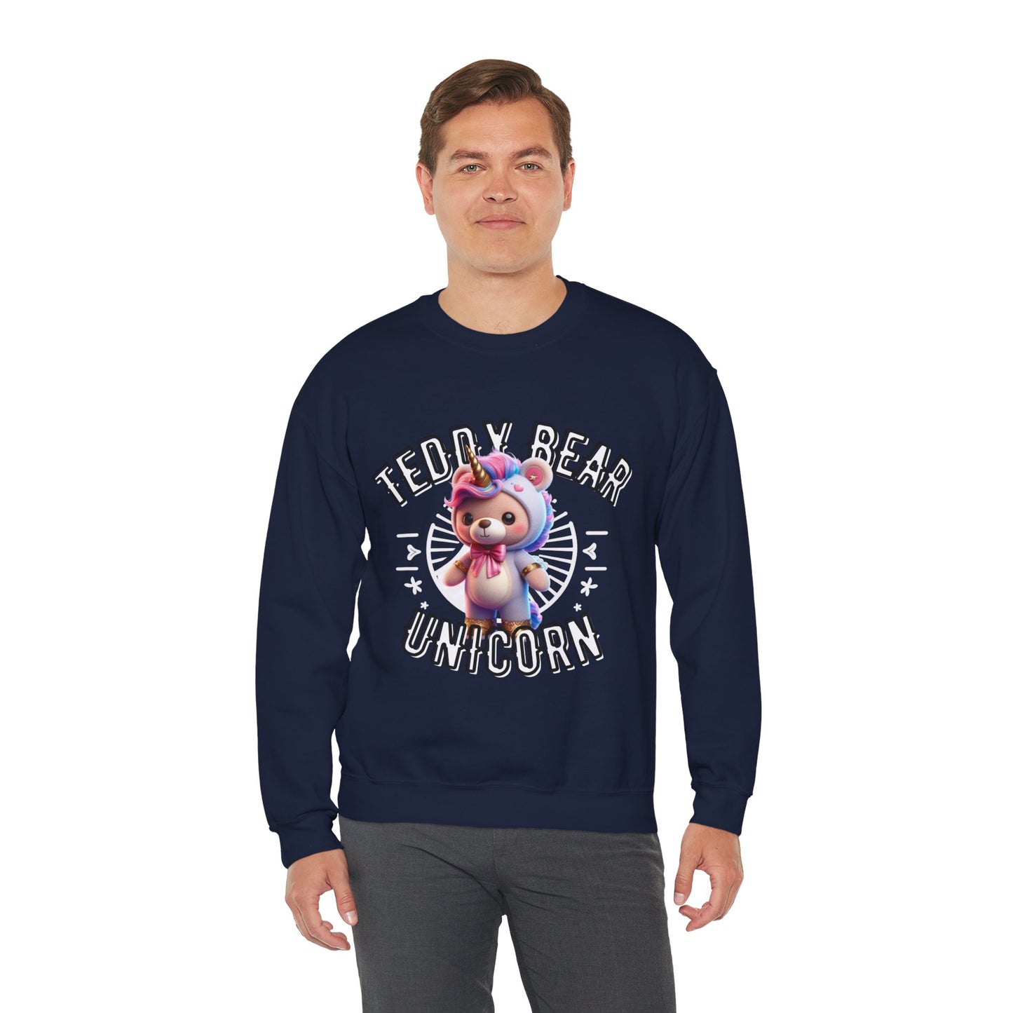 Unisex Sweatshirt - Teddy Unicorn - Pardalês_Free Lifestyle