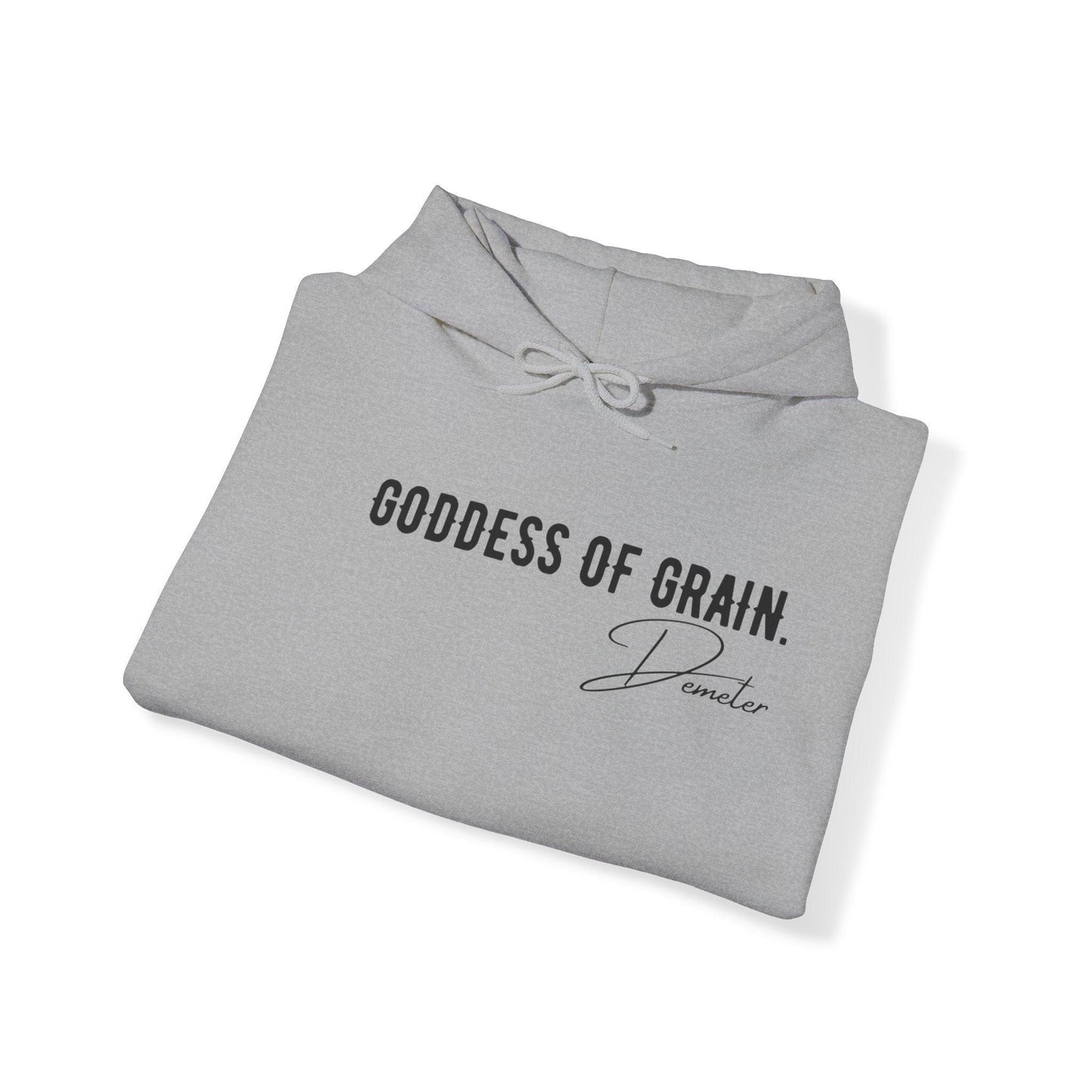 Unisex Hooded Sweatshirt - Olympus's Goddess Demeter - Pardalês_Free Lifestyle