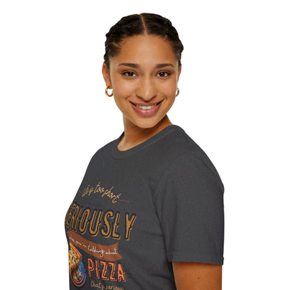 My Way to PIZZA - Softstyle T-Shirt - Pardalês_Free Lifestyle