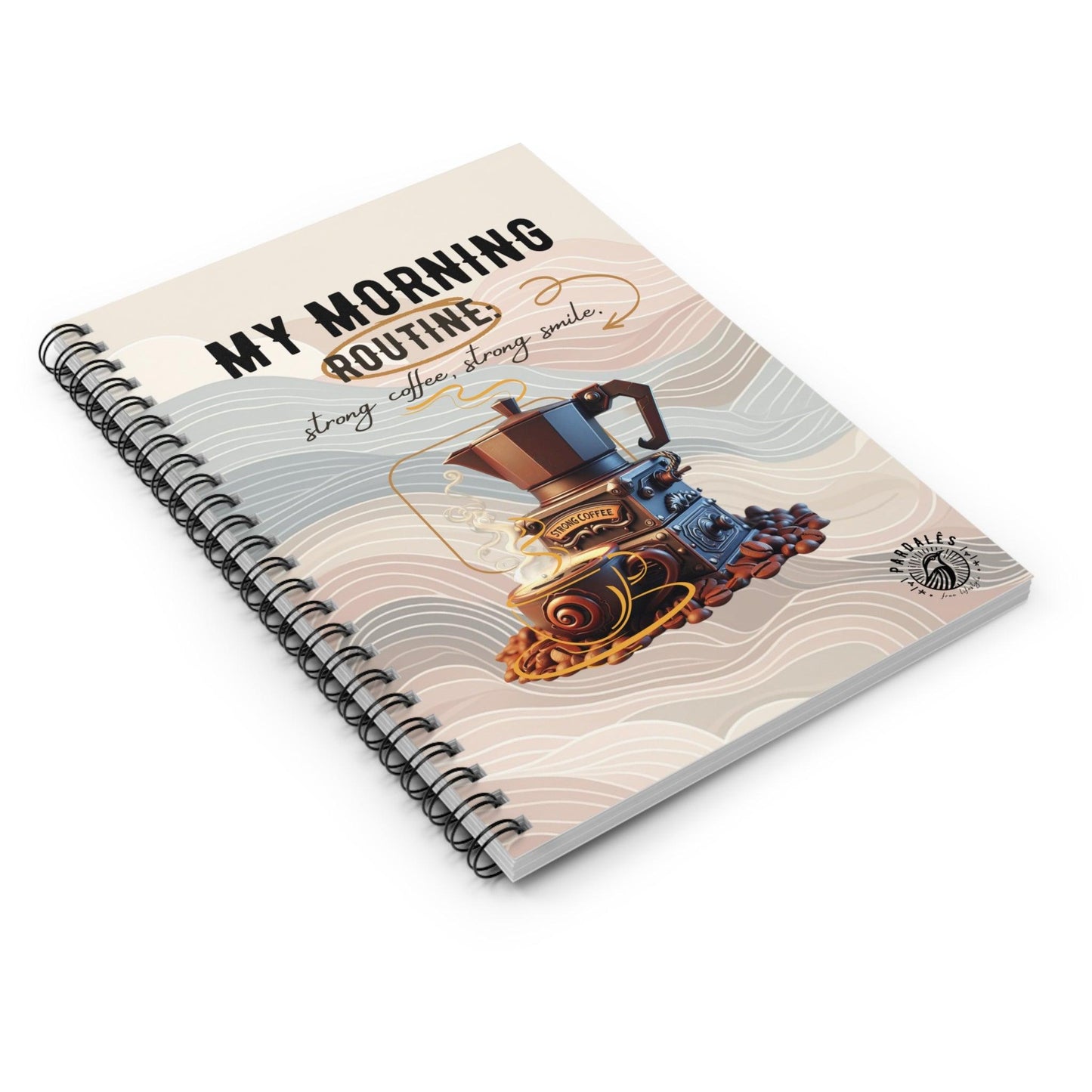 My Way to MORNING - Notebook - Pardalês_Free Lifestyle