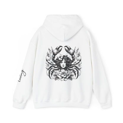 Unisex Hooded Sweatshirt - Cancer Sign - Pardalês_Free Lifestyle