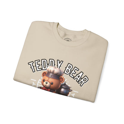 Unisex Sweatshirt - Teddy War Cook - Pardalês_Free Lifestyle