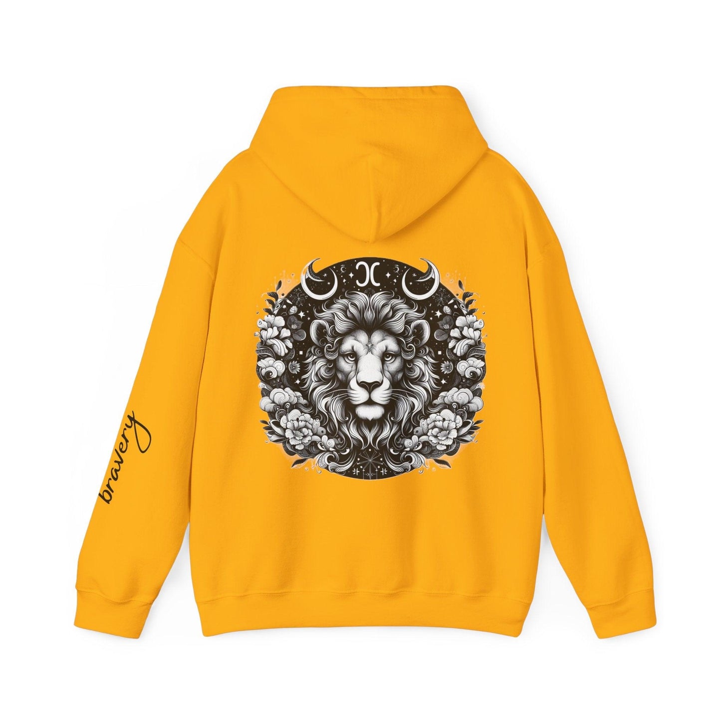 Unisex Hooded Sweatshirt - Leo Sign - Pardalês_Free Lifestyle