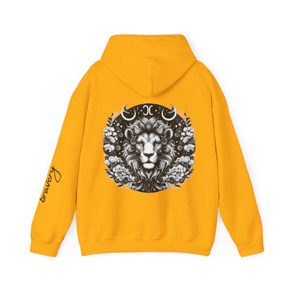 Unisex Hooded Sweatshirt - Leo Sign - Pardalês_Free Lifestyle