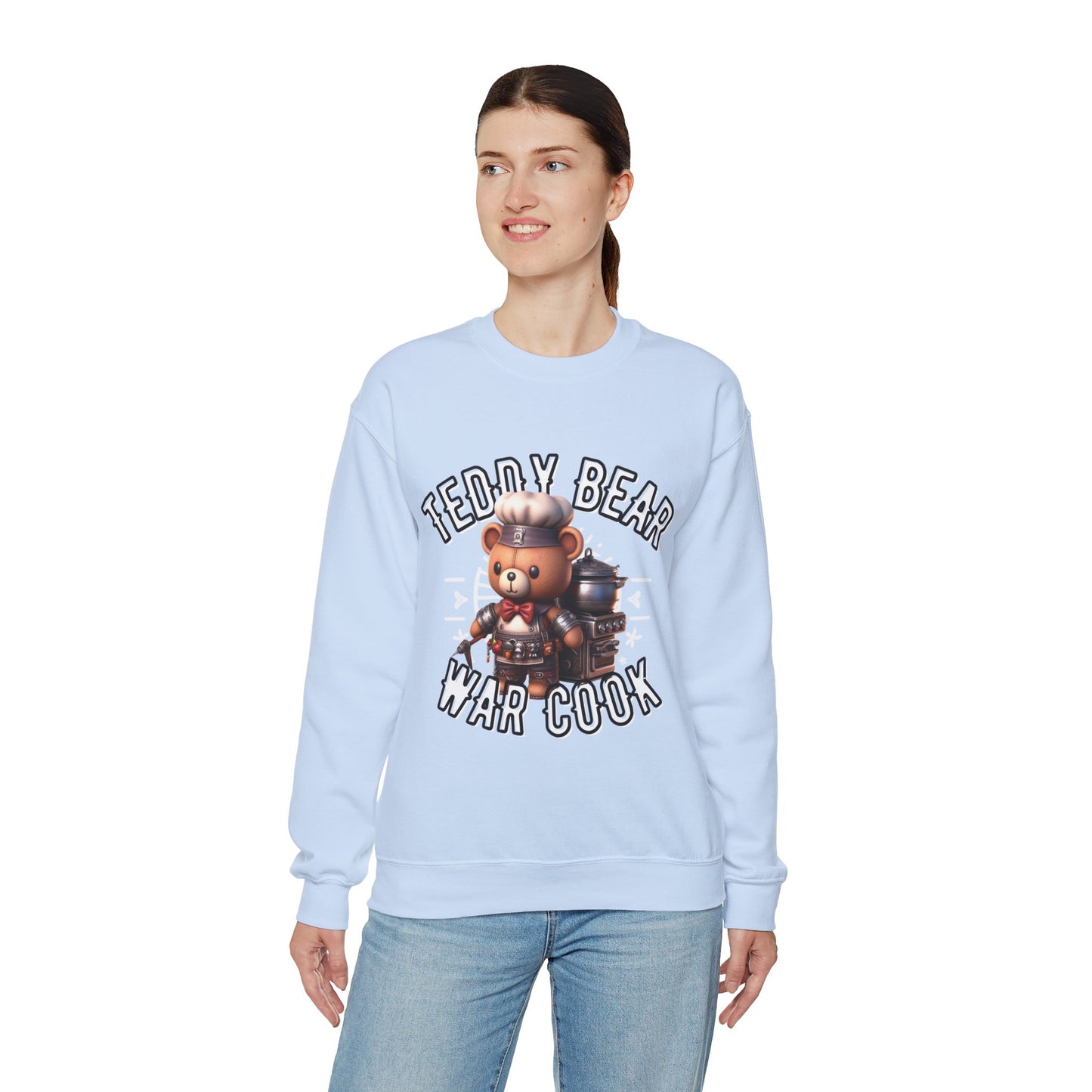 Unisex Sweatshirt - Teddy War Cook - Pardalês_Free Lifestyle