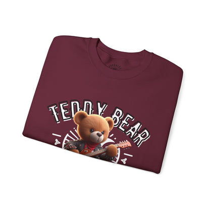 Unisex Sweatshirt - Teddy Rock Star - Pardalês_Free Lifestyle