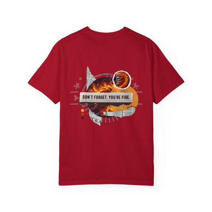 Elemental Fire - Unisex T-shirt - Pardalês_Free Lifestyle