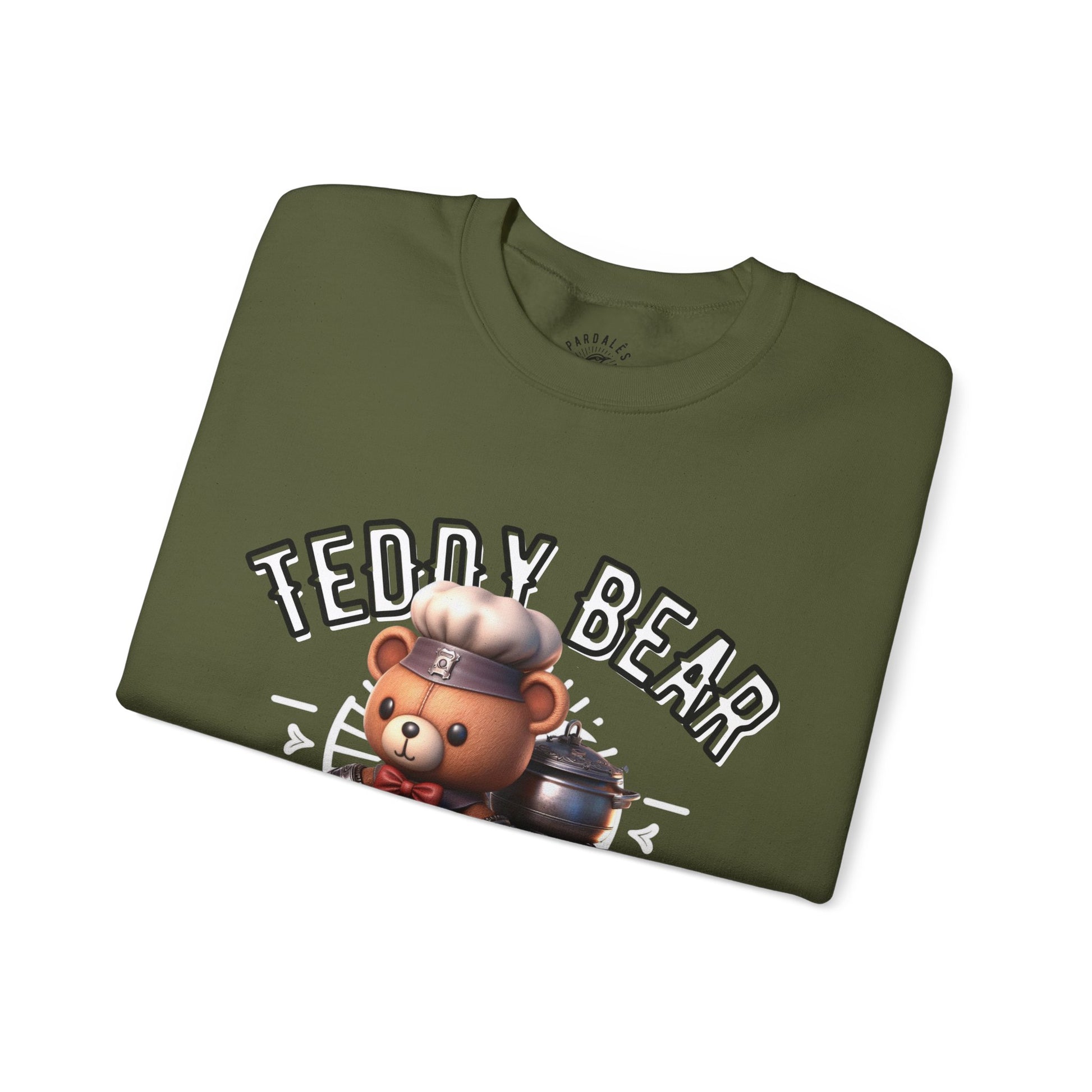 Unisex Sweatshirt - Teddy War Cook - Pardalês_Free Lifestyle