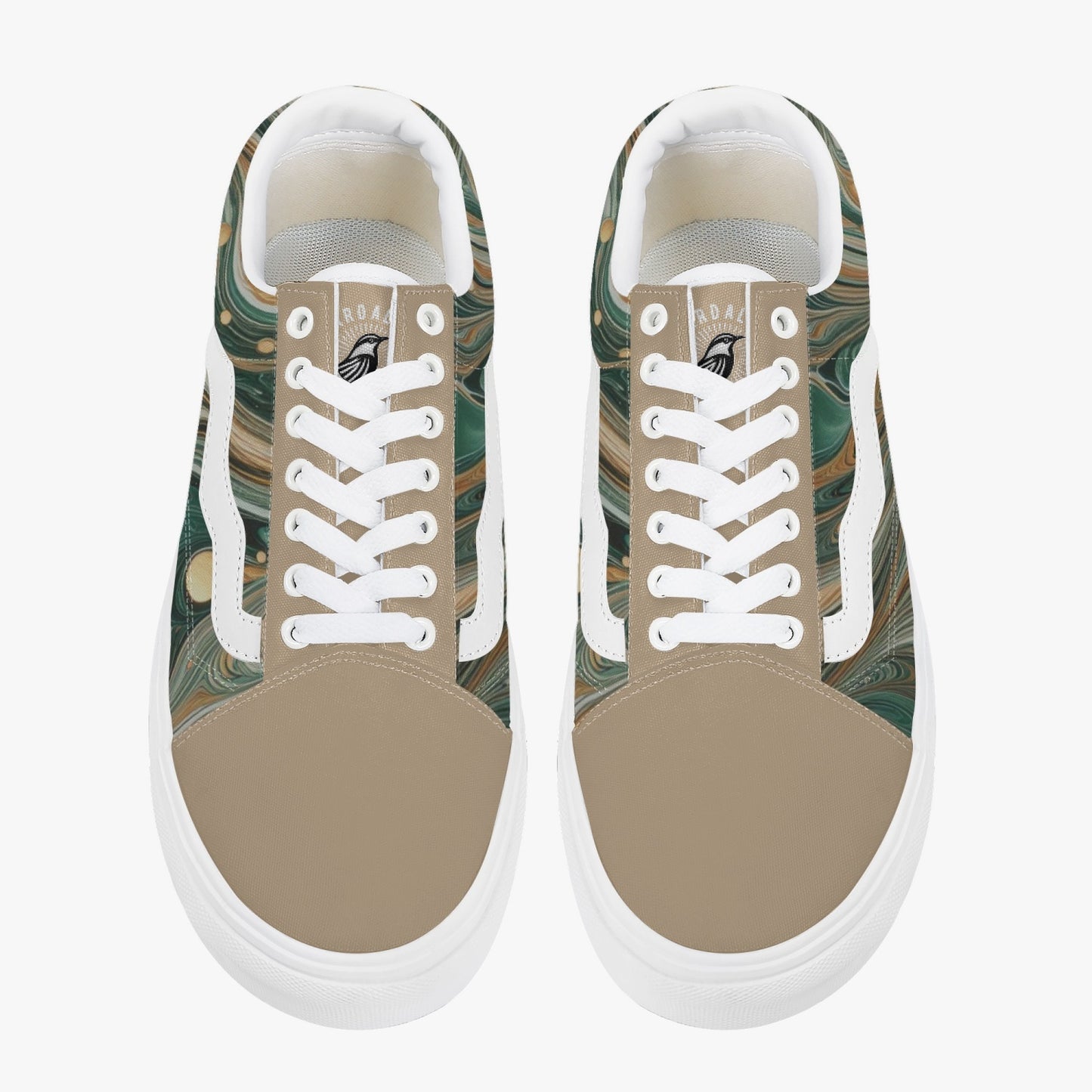 1139. Trendy Low-Top Canvas Sneakers Pardalês_Free Lifestyle