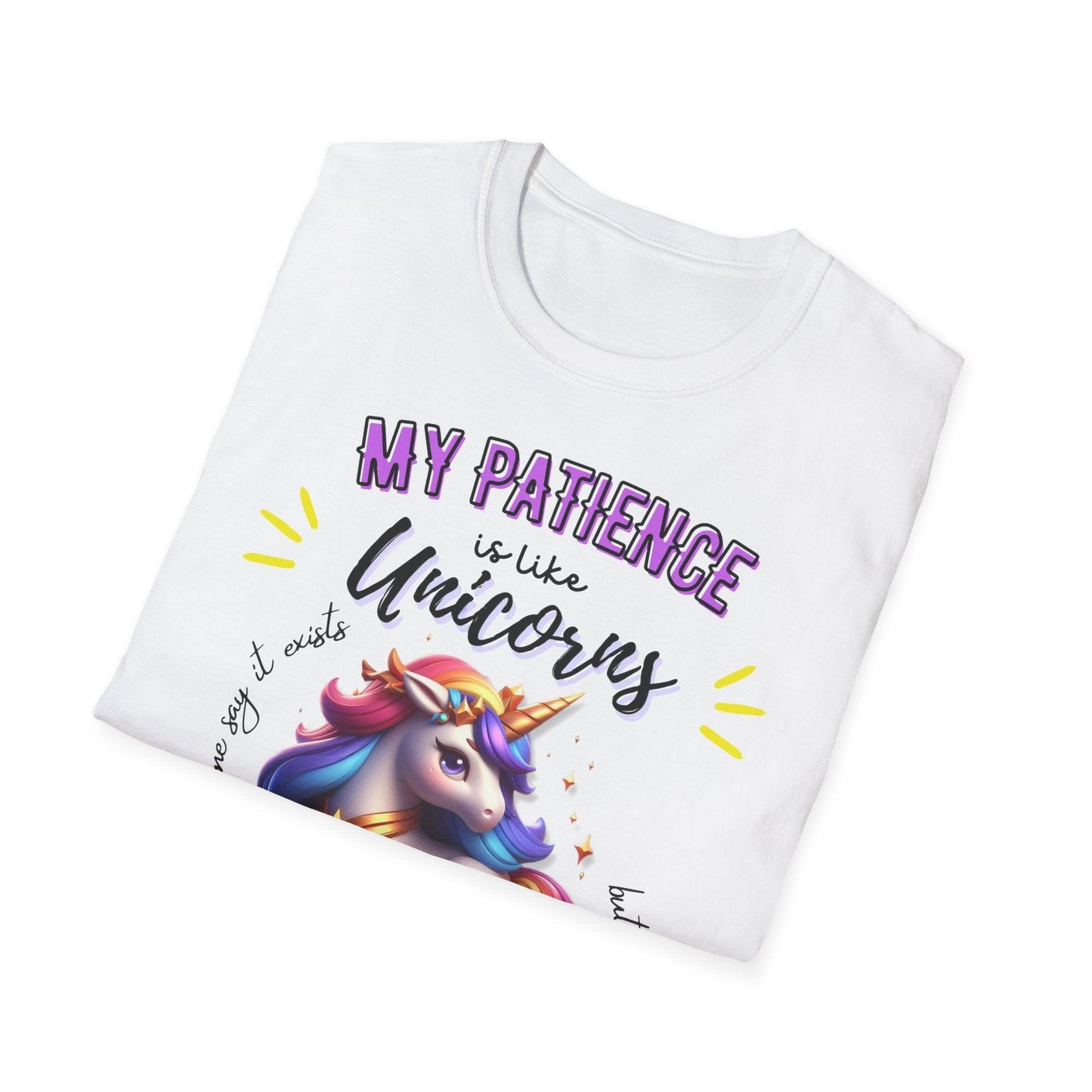 My Way to PATIENCE - Softstyle T-Shirt - Pardalês_Free Lifestyle