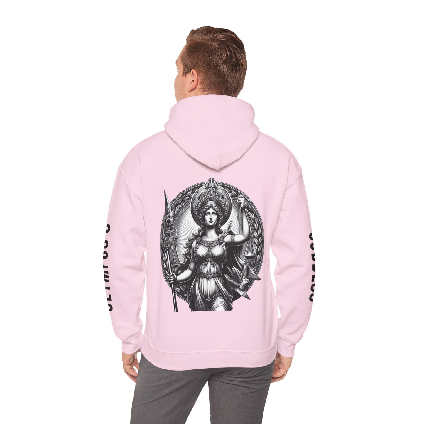 Unisex Hooded Sweatshirt - Olympus's Goddess Athena