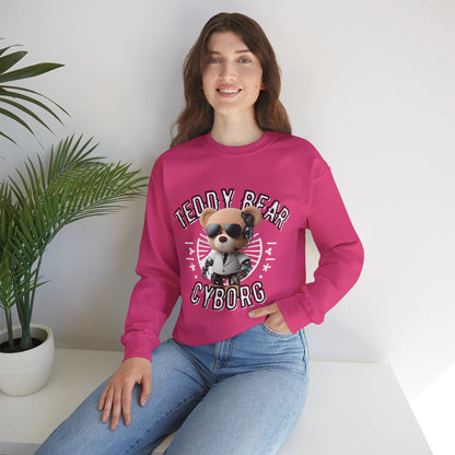 Unisex Sweatshirt - Teddy Cyborg - Pardalês_Free Lifestyle