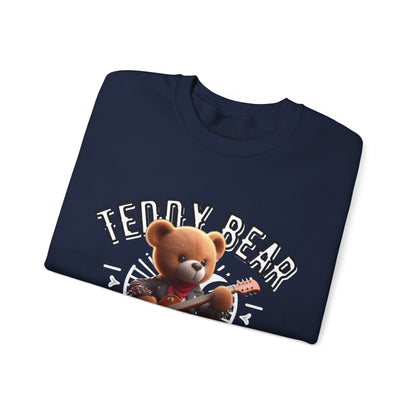 Unisex Sweatshirt - Teddy Rock Star - Pardalês_Free Lifestyle