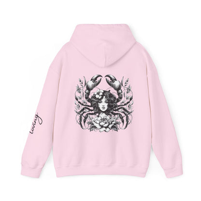 Unisex Hooded Sweatshirt - Cancer Sign - Pardalês_Free Lifestyle