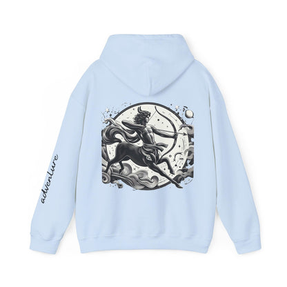 Unisex Hooded Sweatshirt - Sagittarius Sign - Pardalês_Free Lifestyle