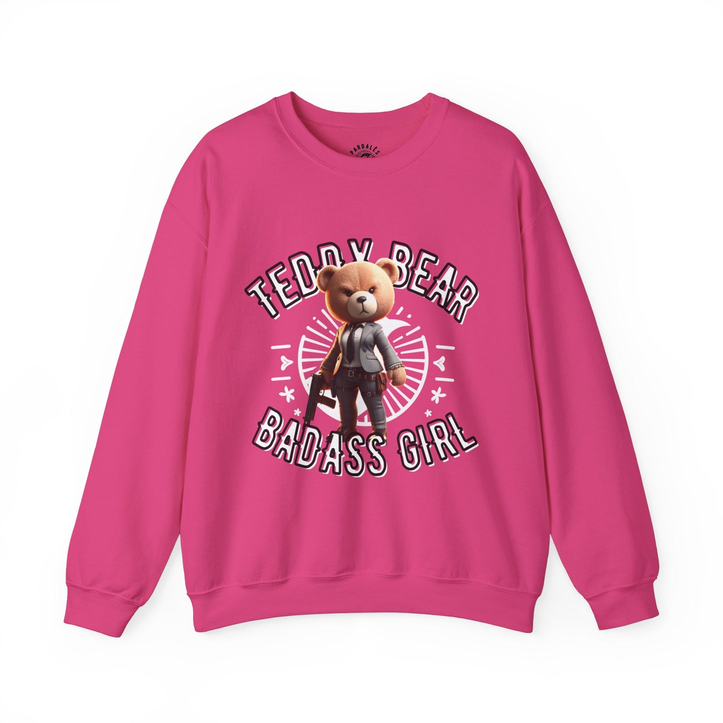 Unisex Sweatshirt - Teddy Badass Girl - Pardalês_Free Lifestyle