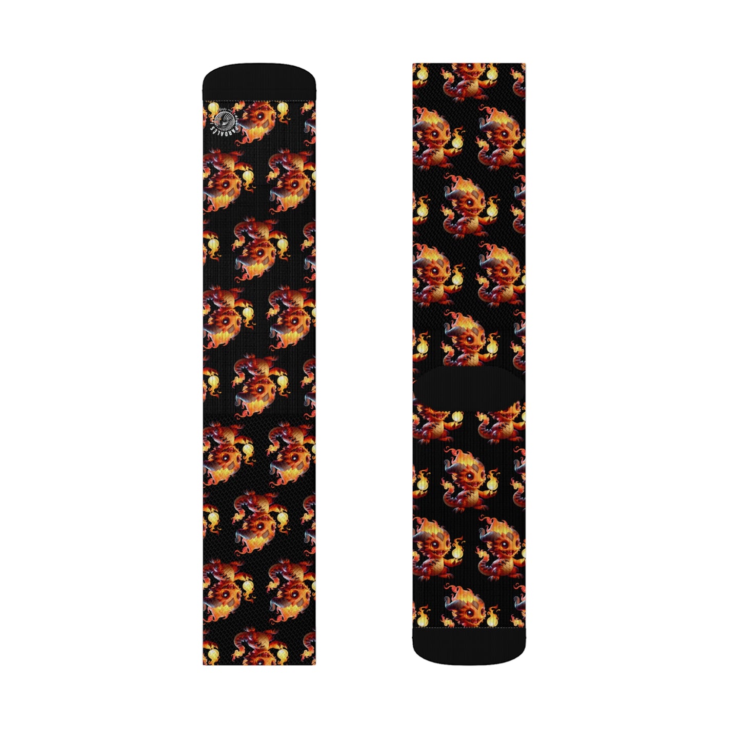 Elemental Socks - Flamegon Fire - Pardalês_Free Lifestyle