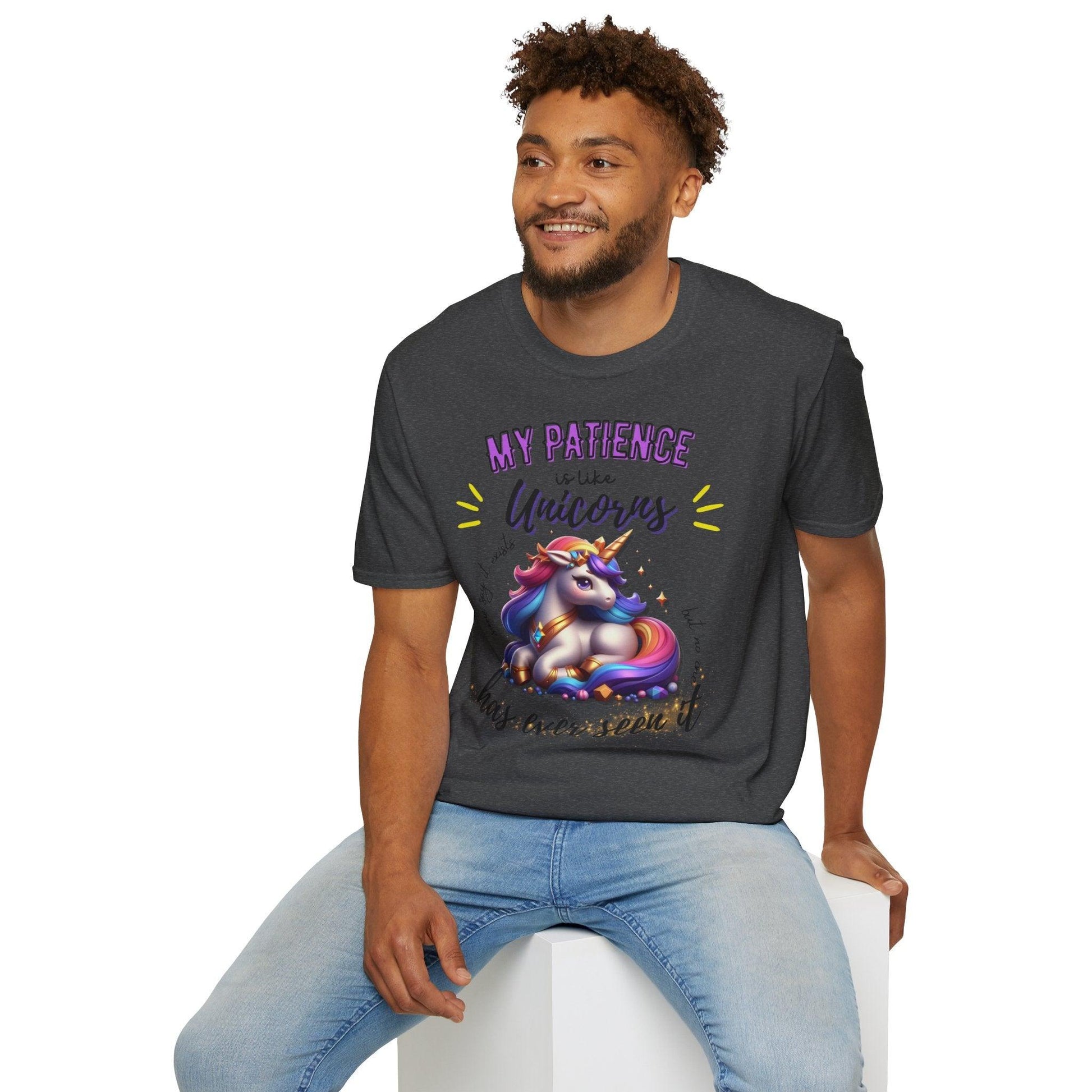 My Way to PATIENCE - Softstyle T-Shirt - Pardalês_Free Lifestyle