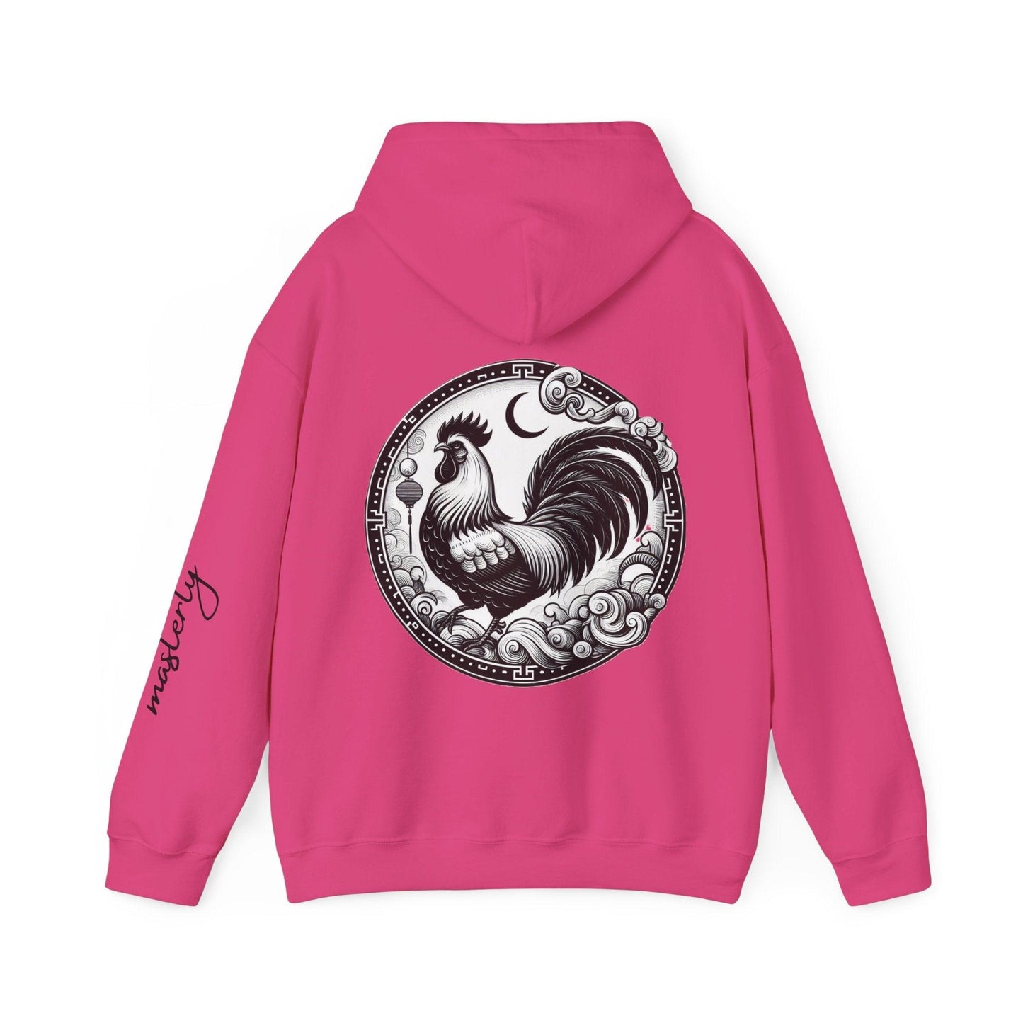 Unisex Hooded Sweatshirt - Chinese Zodiac Rooster - Pardalês_Free Lifestyle