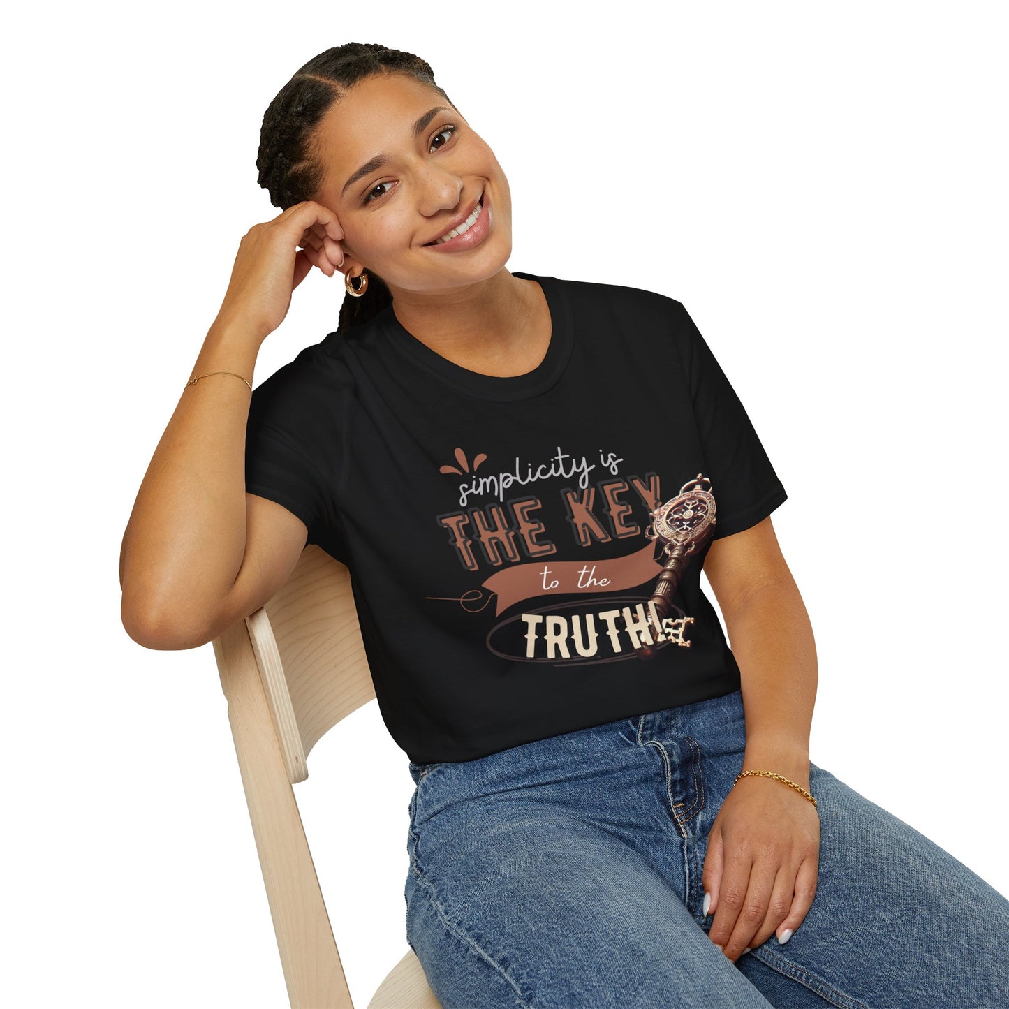 My Way to TRUTH - Softstyle T-Shirt - Pardalês_Free Lifestyle