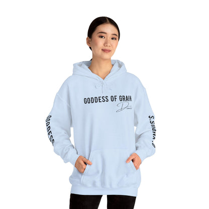 Unisex Hooded Sweatshirt - Olympus's Goddess Demeter - Pardalês_Free Lifestyle