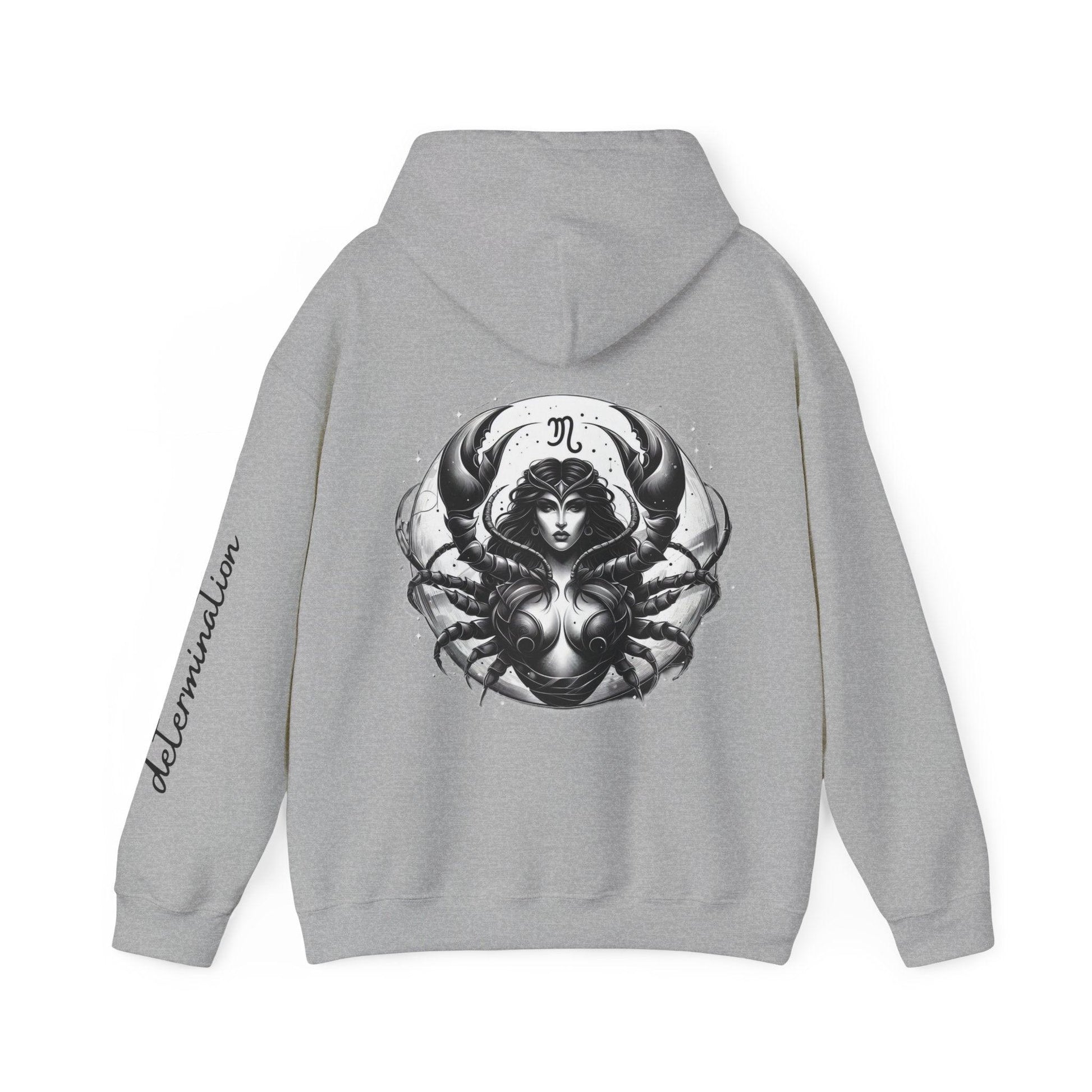 Unisex Hooded Sweatshirt - Scorpio Sign - Pardalês_Free Lifestyle