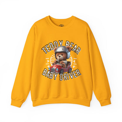 Unisex Sweatshirt - Teddy Baby Driver - Pardalês_Free Lifestyle