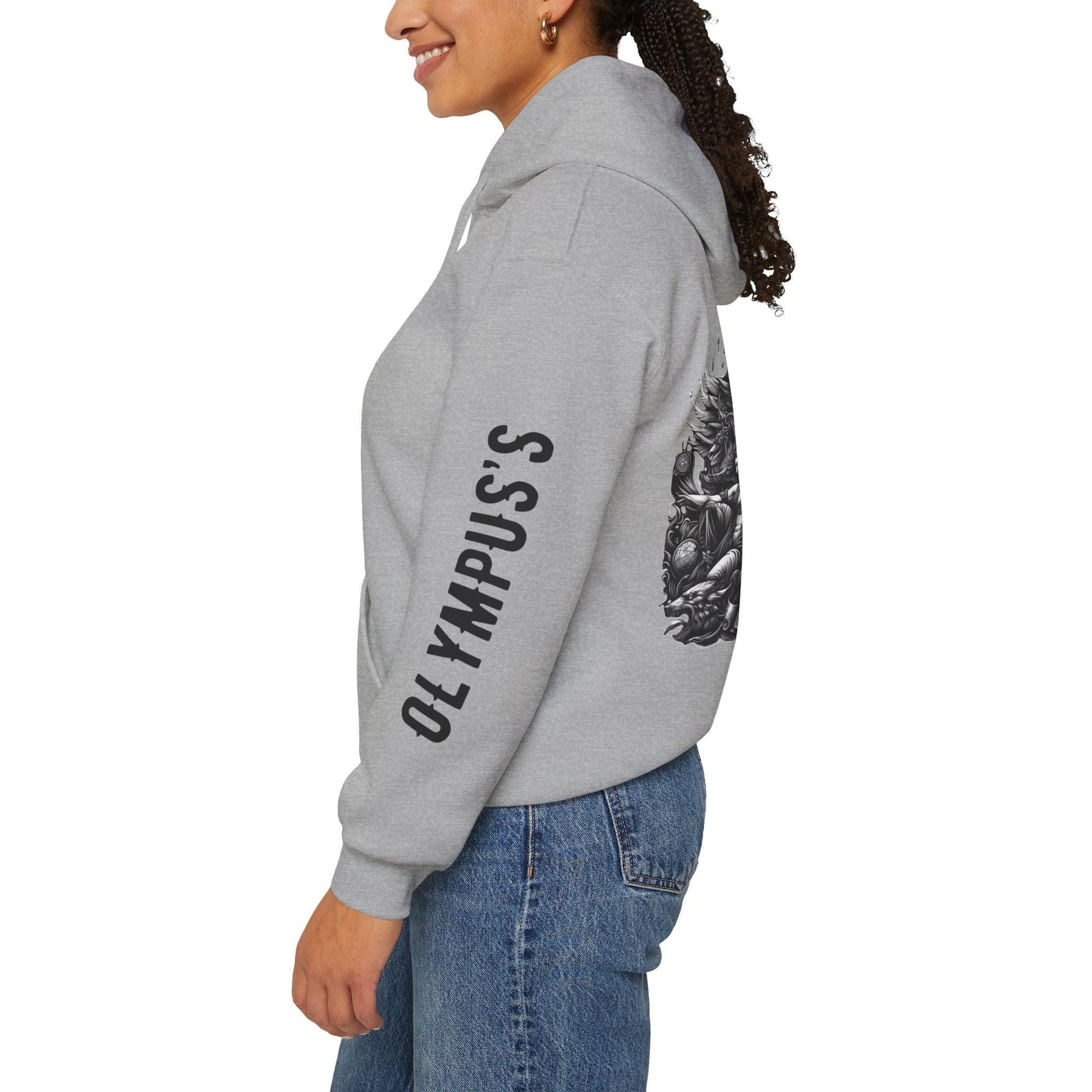 Unisex Hooded Sweatshirt - Olympus's Goddess Artemis - Pardalês_Free Lifestyle