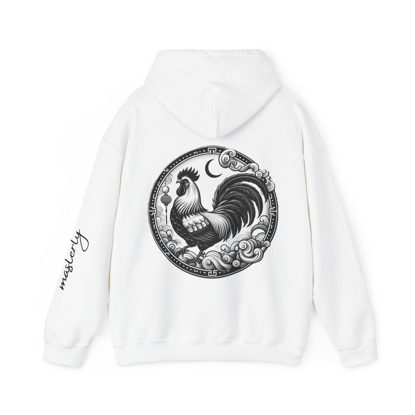 Unisex Hooded Sweatshirt - Chinese Zodiac Rooster - Pardalês_Free Lifestyle