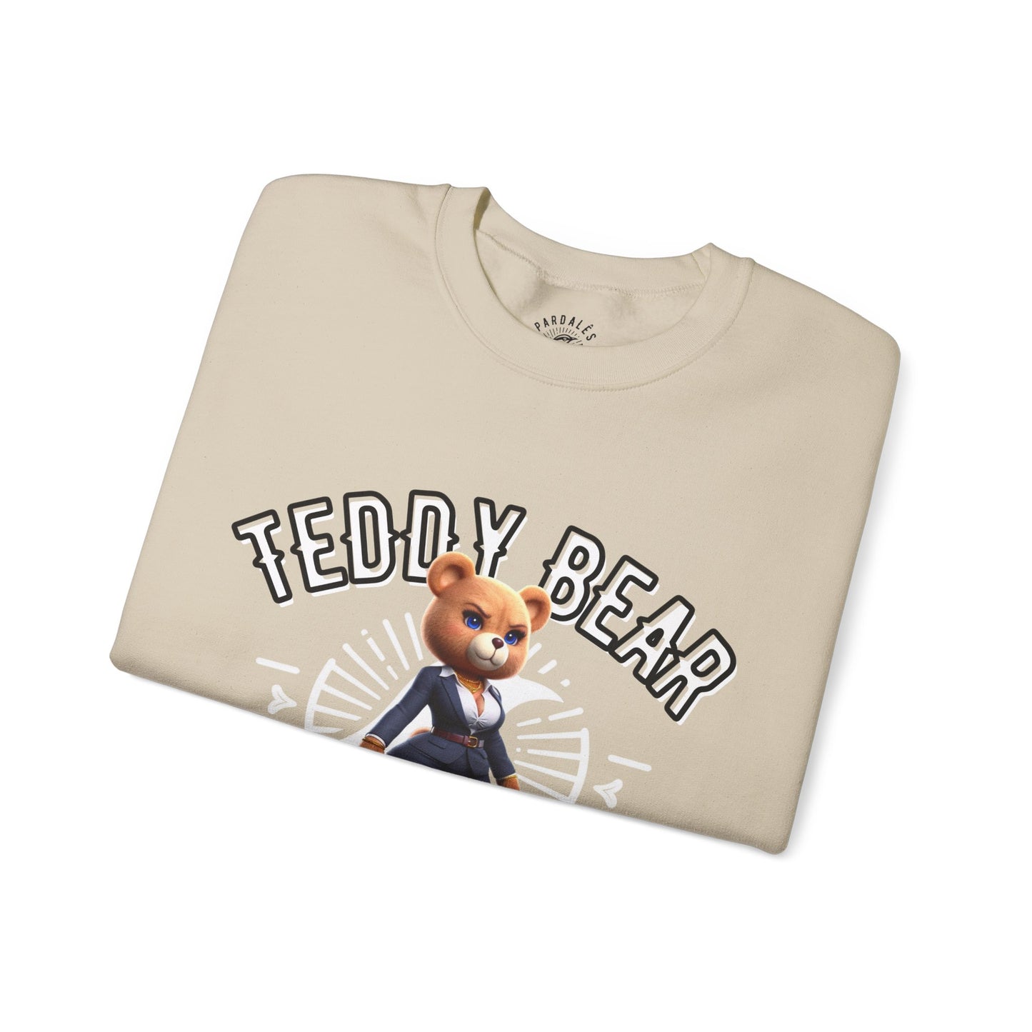 Unisex Sweatshirt - Teddy Girl Boss - Pardalês_Free Lifestyle