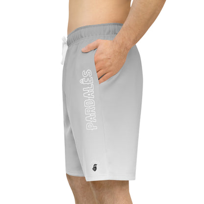 Men Long Shorts - Light Grey