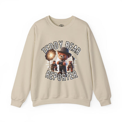 Unisex Sweatshirt - Teddy Reporter - Pardalês_Free Lifestyle