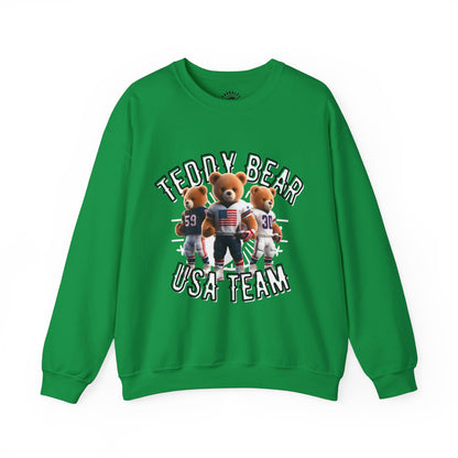 Unisex Sweatshirt - Teddy USA Team - Pardalês_Free Lifestyle