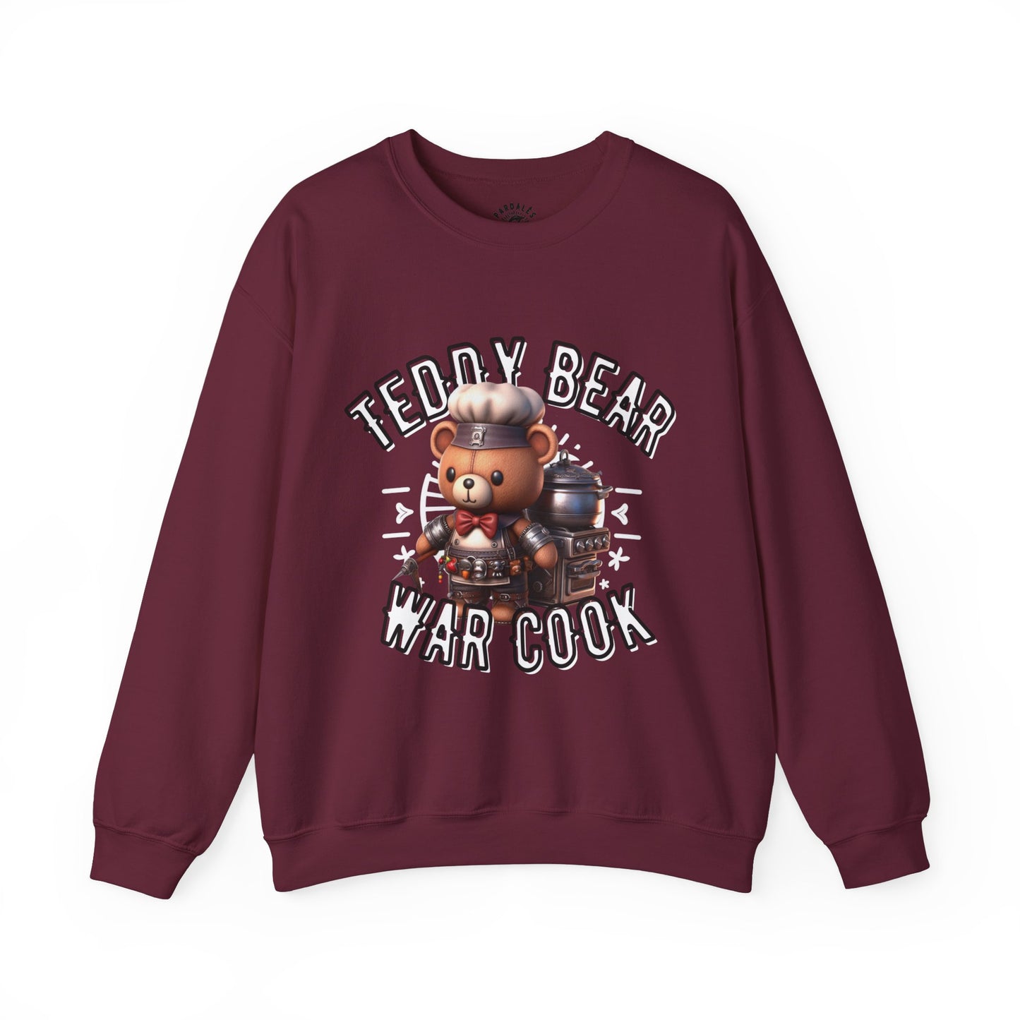 Unisex Sweatshirt - Teddy War Cook - Pardalês_Free Lifestyle