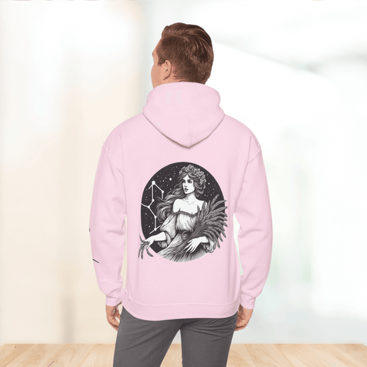 Unisex Hooded Sweatshirt - Virgo Sign - Pardalês_Free Lifestyle